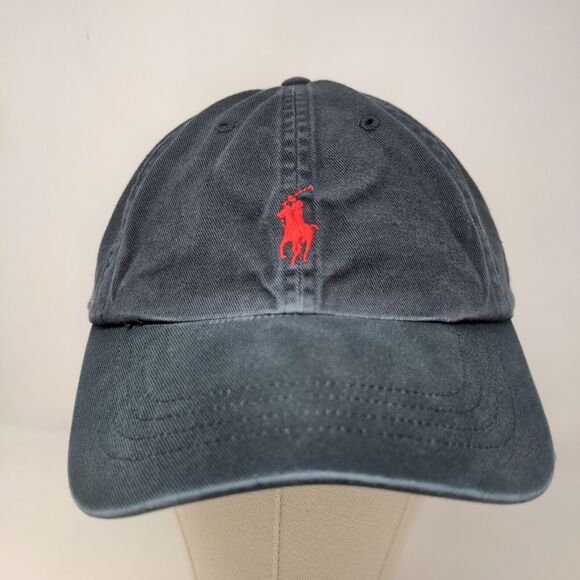 Polo Ralph Lauren Men's Slideback Hat Black Size OS Embroidered Pony Logo - Picture 2 of 10
